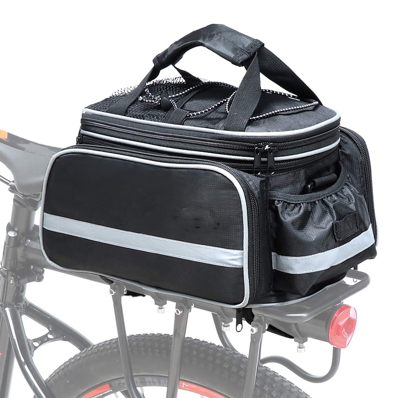 FJQXZ Bike Panniers Bag Bike Rack Bag Large Capacity Waterproof Adjustable Size Bike Bag Nylon Bicycle Bag Cycle Bag Cycling / Bike2