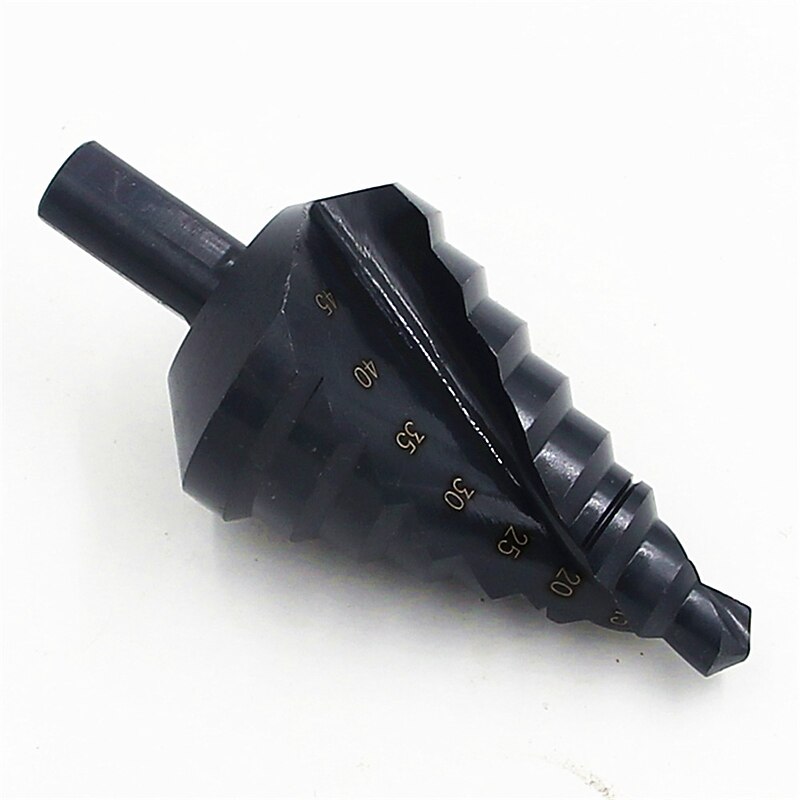 10-45mm Step Drill Bit Nitridation Anti-wear Wall Punching / Steel Drilling2