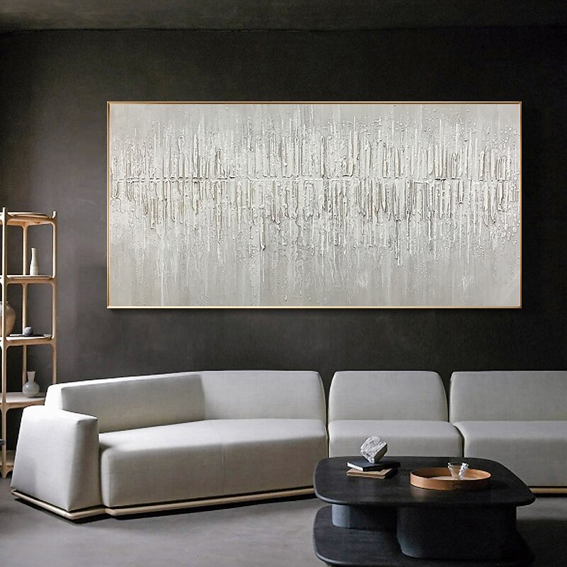 Manual Handmade Oil Painting Hand Painted Horizontal Panoramic Abstract Famous Modern Realism Rolled Canvas (No Frame)3