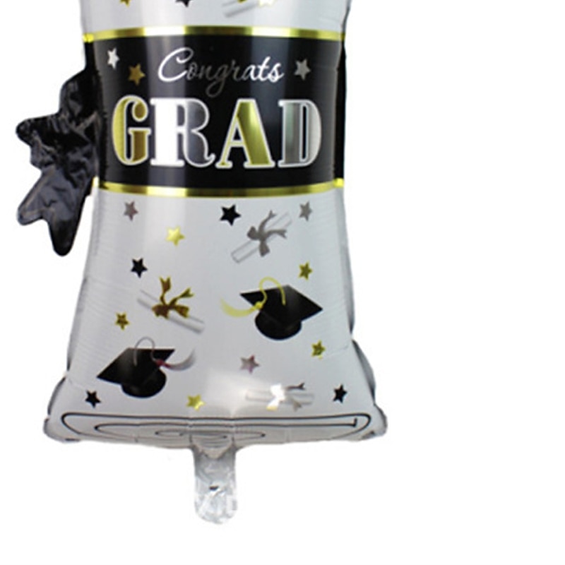 Aluminum Foil Balloons Scene Arrangement Aluminum Foil Balloons Wholesale Teenager's Graduation Certificate Scene Arrangement Aluminum Foil Balloons 2Pcs2