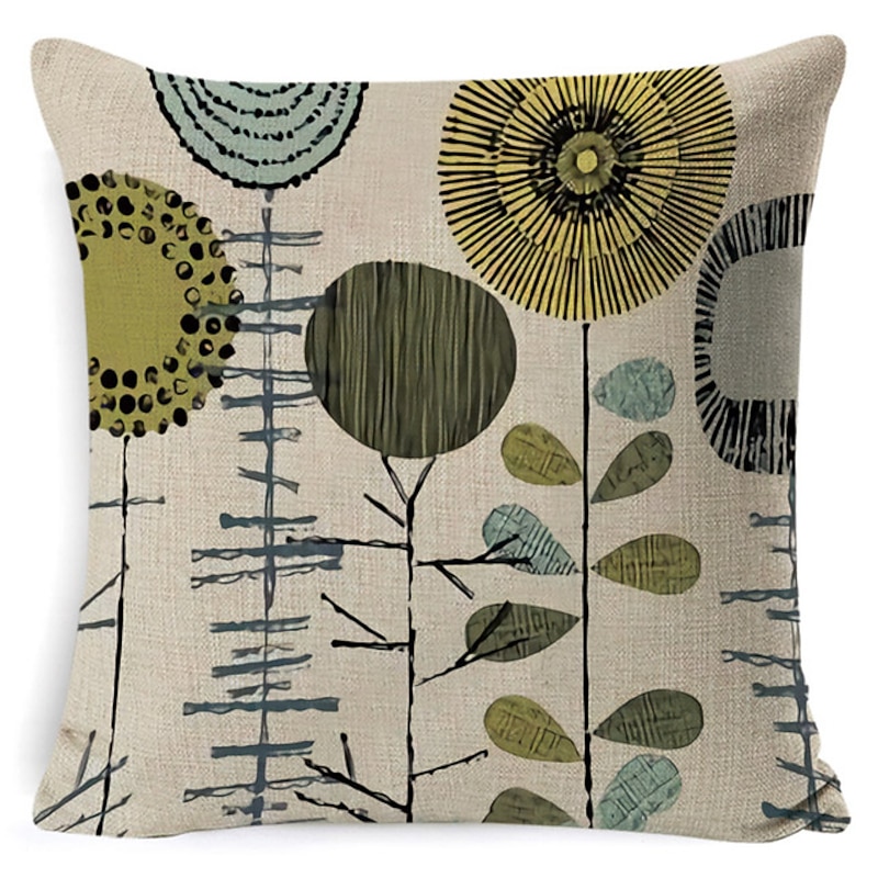 Farm House Double Side Cushion Cover 1PC Soft Decorative Square Throw Pillow Cover Cushion Case Pillowcase for Bedroom Livingroom Superior Quality Machine Washable Indoor Cushion for Sofa Couch Bed Chair4