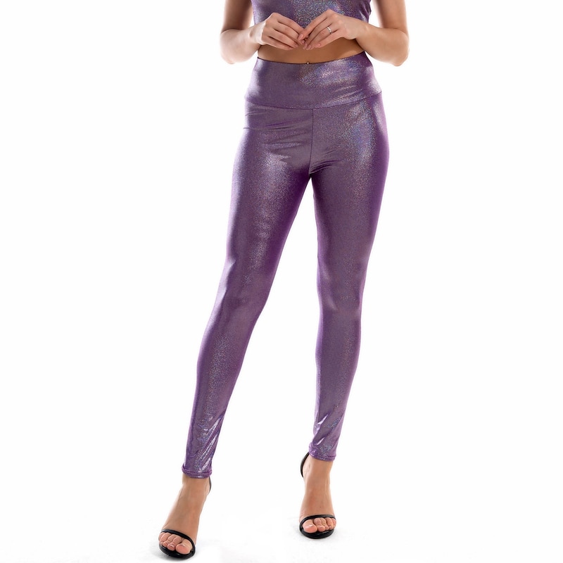 1980s High Waisted Shiny Latex Patent Leggings PU Leather Pencil Pants Fancy Dress Women's Kings Day Masquerade Party Bachelorette Party Pride Parade Adults' Pants4