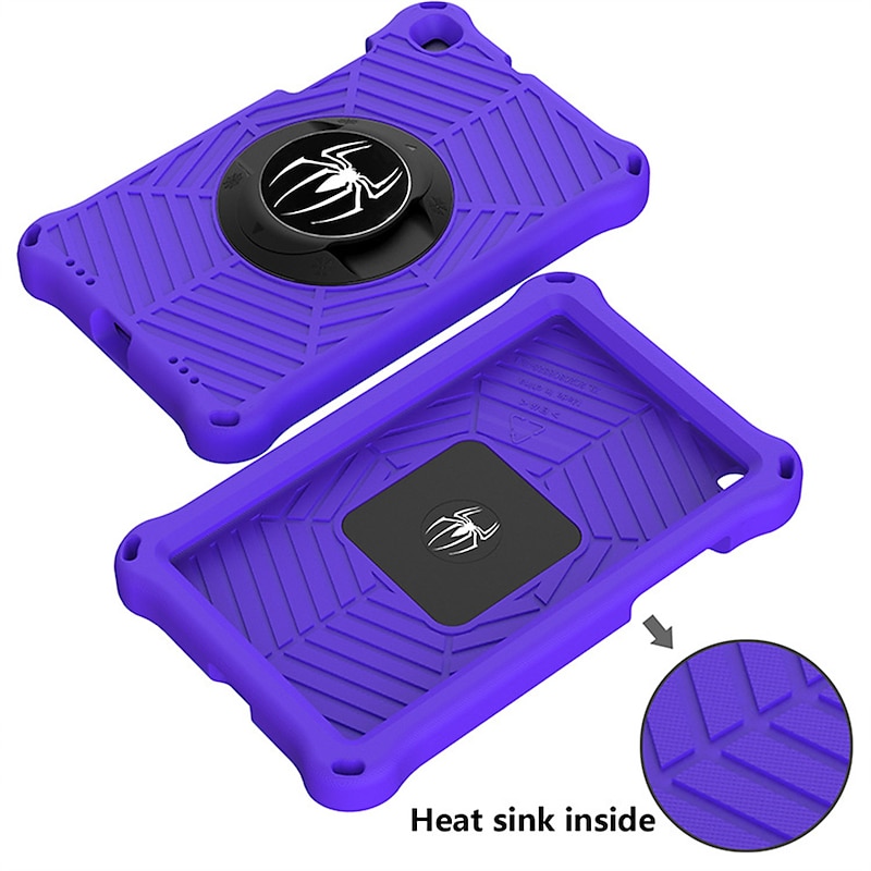 Tablet Case Cover For Samsung Galaxy Tab A8 10.5'' A7 Lite 8.7'' A 8.0" 2022 2021 2019 Handle with Stand Holder 360° Rotation Solid Colored EVA2