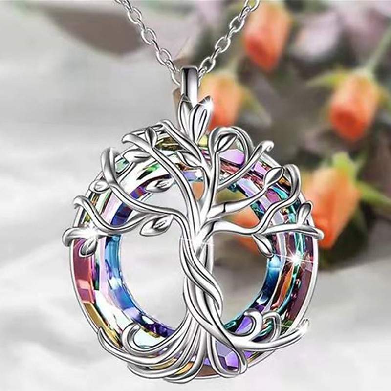 Women's necklace Chic & Modern Street Tree Necklaces / Gold / Silver / Fall / Winter / Spring4