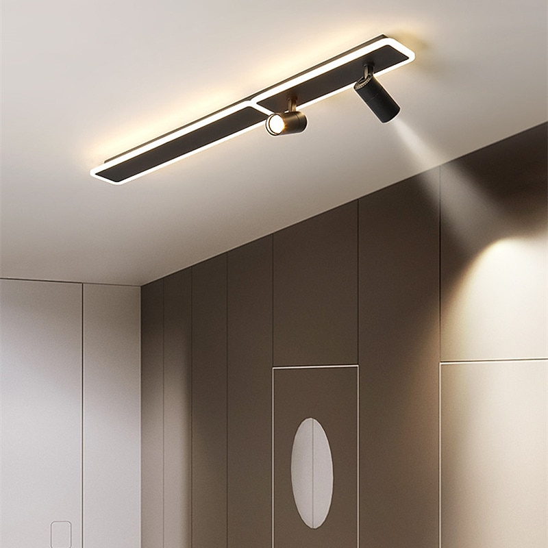 80/100 cm Ceiling Light LED Spotlight Metal Artistic Style Modern Stylish Painted Finishes 220-240V4