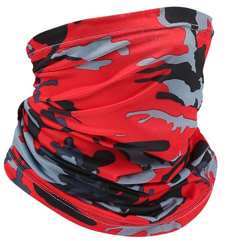 Neck Gaiter Cloth Face Masks Neck Cover Scarf Headwear Bandana Balaclava Sunscreen Reusable Breathable Quick Dry Dust Proof Bike / Cycling Spandex Polyester Summer for Men's Women's Outdoor 1 PC4