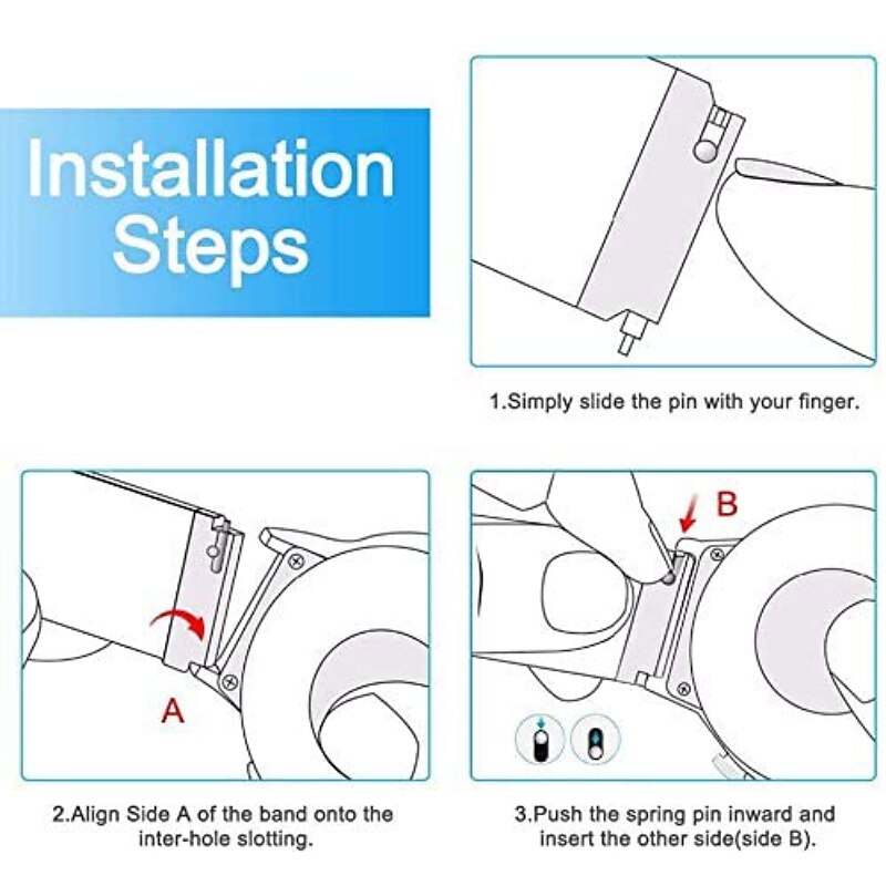 3 Pack Watch Band for Garmin Forerunner 645/245/158/55 Music Venu Sq 2(Music) / Sq(Music) / 2 Plus, Venu Vívoactive 3 (Music), Vívomove 3 / HR / Sport / Style / Luxe Approach S42 / S40 / S12 Soft3