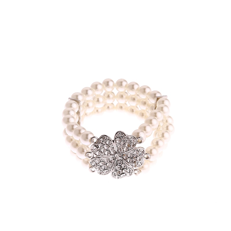 Retro Vintage 1950s 1920s Party Costume Masquerade Fancy Dress Women's Masquerade Party / Evening Bachelorette Party Adults' 1 Bracelet Earrings Necklace3