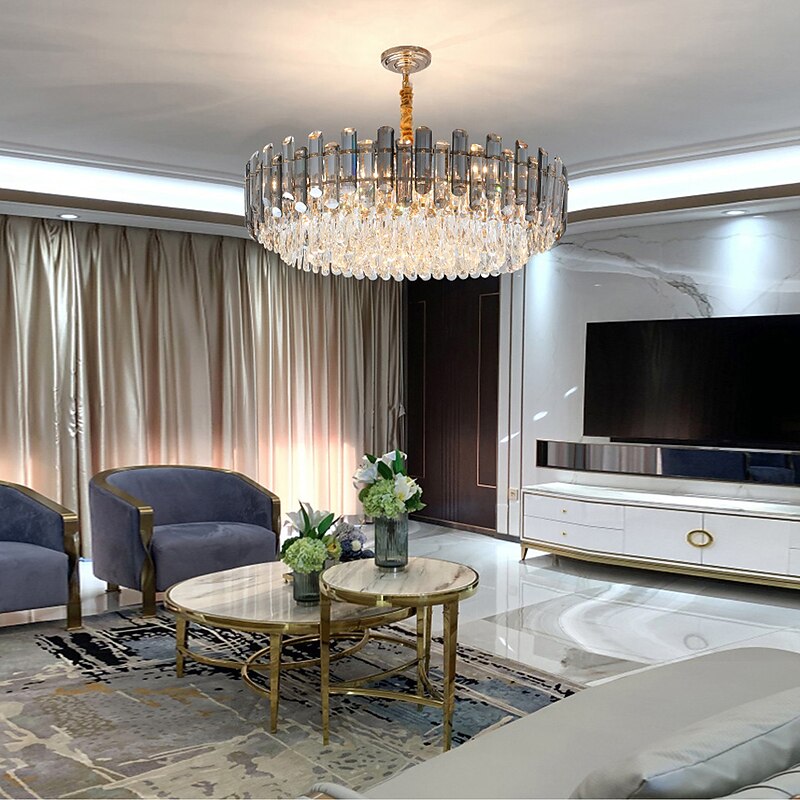 50 cm Unique Design Chandelier Metal LED Nordic Style Modern Living Room Dining Room 220-240V3