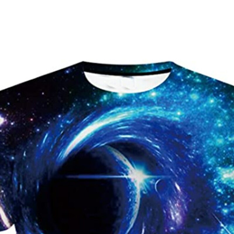 Boys 3D Galaxy T shirt Short Sleeve 3D Print Summer Spring Active Sports Fashion Kids 3-12 Years Outdoor Daily Indoor Regular Fit4