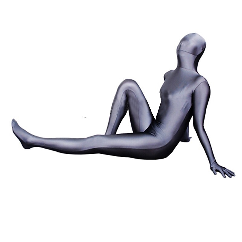 Zentai Suits Cosplay Costume Catsuit Mummy Carnival Costume Full Body Suit Men's Women's Party Stylish Artistic Style Solid Colored Toyokalon Hair Tactel Costume for Halloween Carnival Masquerade4