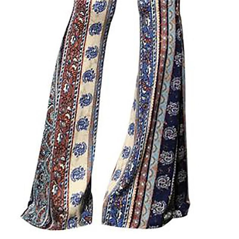 Retro Vintage 1960s Hippie Dude Funk Bell Bottom Pants Hippie Disco Fancy Dress Women's Carnival Masquerade Vacation Party Pride Parade Adults' Pants4