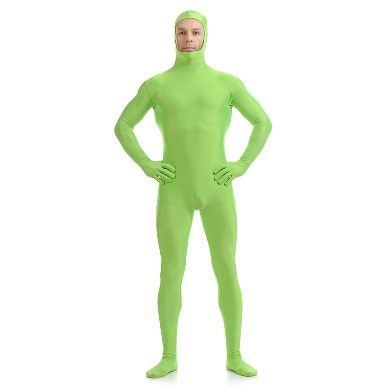 Zentai Suits Skin Suit Full Body Suit Carnival Costume Full Body Suit Kings Day Men's Women's Sex Solid Colored Spandex Lycra Costume for Halloween Adults'4