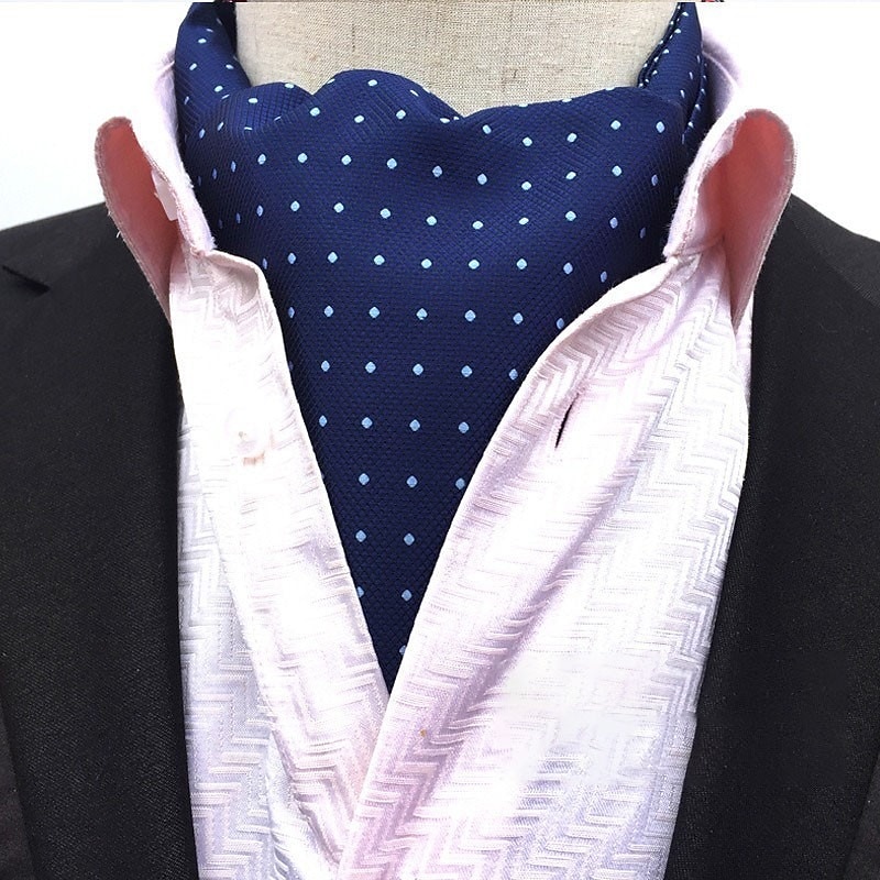 Men's Ties Cravat Ascot Work Wedding Gentleman Jacquard2