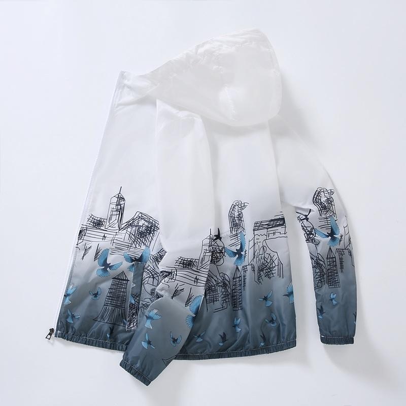 Men's Women's Hiking Skin Jacket Outdoor Packable UV Sun Protection Quick Dry Lightweight Jacket Hoodie Fishing Climbing Beach grey blue Yellow Navy Blue Sky Blue