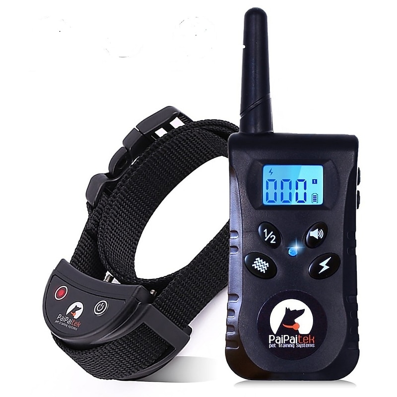Dog Training GPS Collar / GPS tracker Anti Bark Collar Shock Collar Pet Friendly Remote Controlled Electric Dog Pets Waterproof Trainer Adjustable / Retractable Anti Bark Electronic / Electric