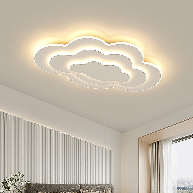 55 cm Ceiling Light LED Cloud Design Restaurant Lamp Modern Nordic Style Bedroom Children's Room