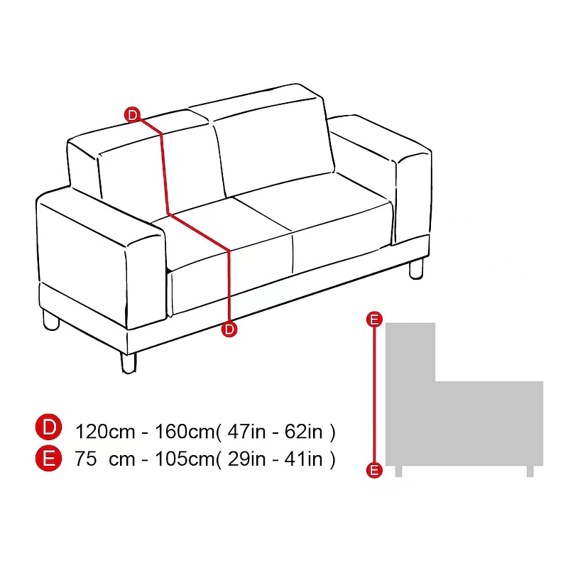 Stretch Couch Covers Burgundy Sectional Sofa Cover For Dogs Pet, Farmhouse Slipcovers For Love Seat, L Shaped,3 Seater, U Shaped, Arm Chair Washable Couch Protector Soft Durable3