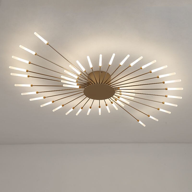 128 cm Cluster Design Ceiling Lights LED 42-Light Nordic Style Metal Painted Finishes Modern 220-240V3