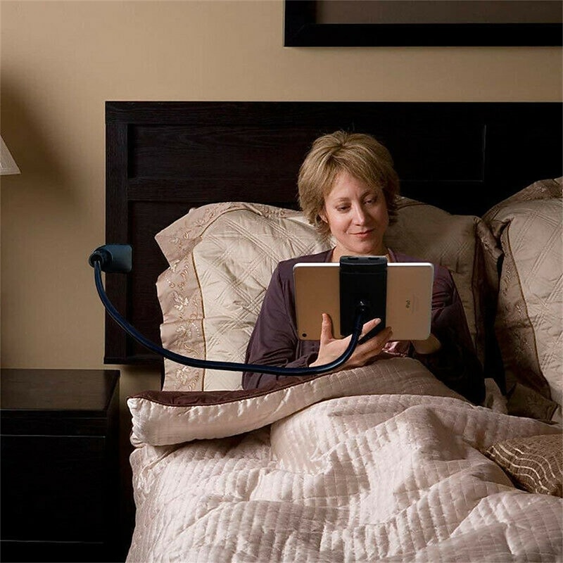 Flexible 360 Lazy Bed Desk Phone Holder & Stands Gooseneck Mount Stand For iPad Android Tablet3