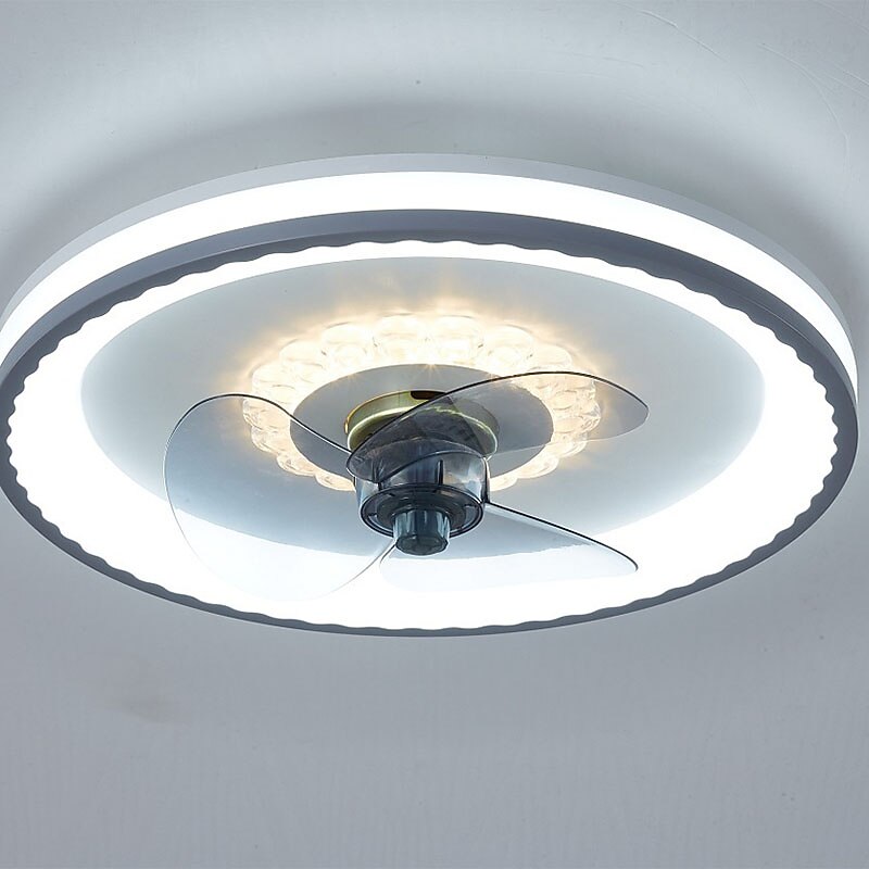 50cm  LED Ceiling Fan Light Ceiling Fan Metal Painted Finishes Modern 220-240V3