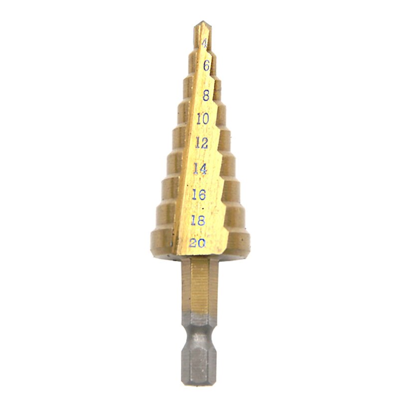 Step Drill Bits Power Tools Wholesale Price 3pcs/set Metal Drilling HSS4