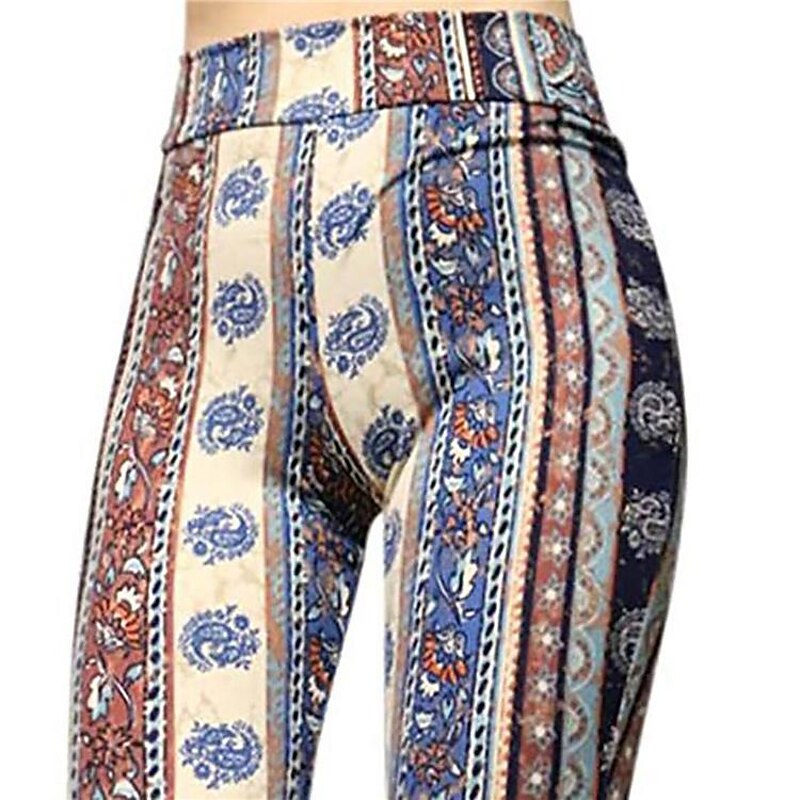 Retro Vintage 1960s Hippie Dude Funk Bell Bottom Pants Hippie Disco Fancy Dress Women's Carnival Masquerade Vacation Party Pride Parade Adults' Pants3