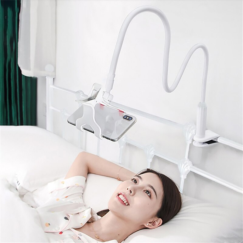 Universal Phone Holder Flexible 360 Clip Mobile Cell Phone Holder Lazy Bed Desktop Bracket Mount Smartphone Stand for iPhone Samsung Galaxy Phones