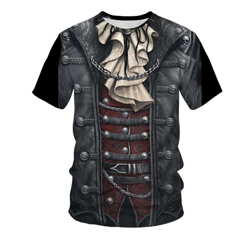 Boys 3D Graphic T shirt Short Sleeve 3D Print Summer Spring Active Sports Fashion Polyester Kids 3-12 Years Outdoor Daily Regular Fit4