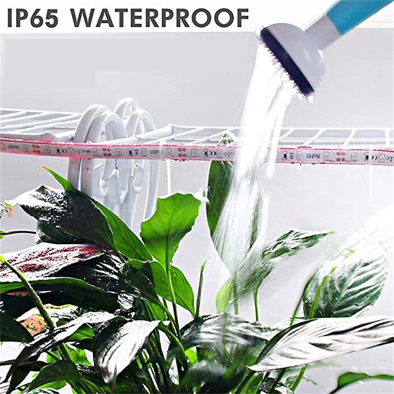 5m LED Grow Light Full Spectrum DC 5V USB Plant Light Grow LED Strip Phyto Lamp for Vegetable Flower Seedling Grow Tent Box IP654