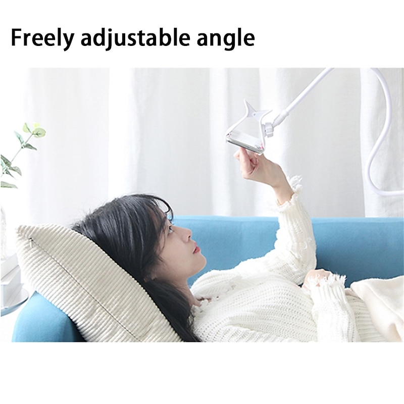 Universal Phone Holder Flexible 360 Clip Mobile Cell Phone Holder Lazy Bed Desktop Bracket Mount Smartphone Stand for iPhone Samsung Galaxy Phones3