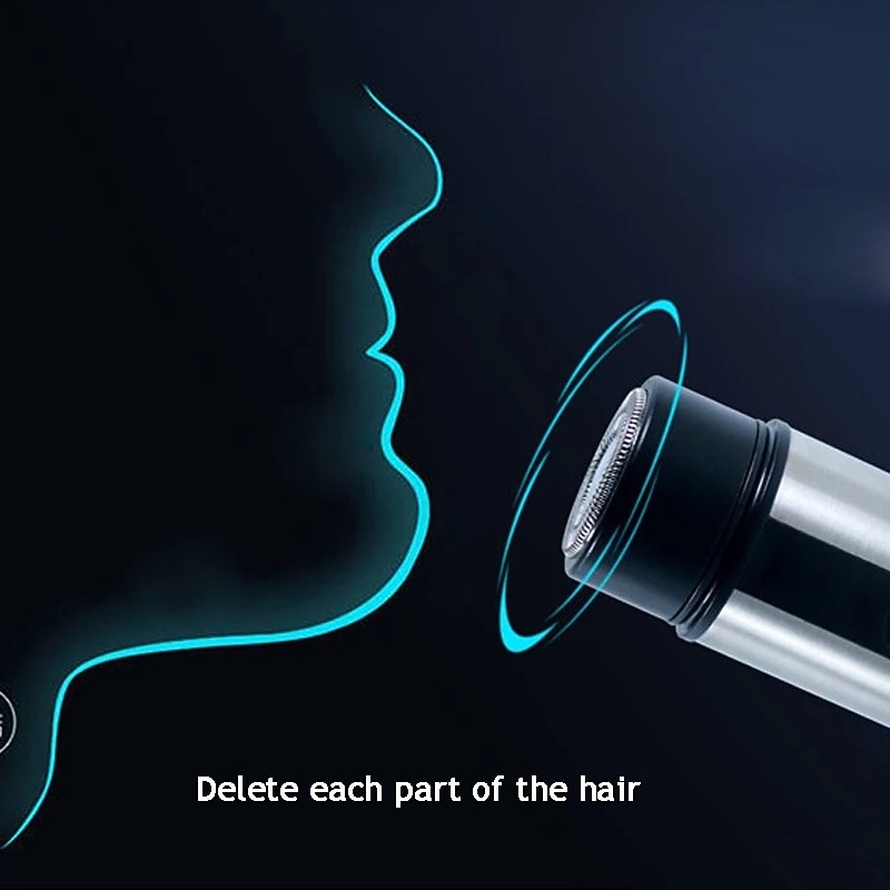 New Electric Shaver Mini Portable Rechargeable Shaver Travel Car Mini Shaver Electric Whole Body Wash Reciprocating Mini Razor4