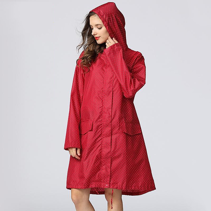 Men's Women's Rain Poncho Waterproof Hiking Jacket Rain Jacket Outdoor Waterproof Quick Dry Lightweight Comfortable Outerwear Windbreaker Raincoat Fishing Climbing Beach Light Khaki Sea Blue Dark3