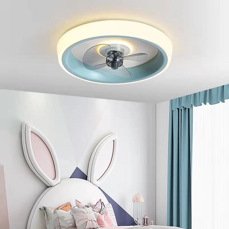 50 cm LED Ceiling Fan Light Ceiling Fan Metal Painted Finishes Modern 220-240V3