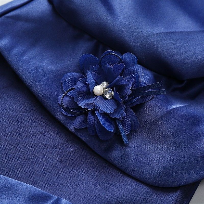 Girls' 3D Plain Coat Cloak Cape Long Sleeve Summer Spring Active Adorable Polyester Kids 2-12 Years Formal Party Slim3