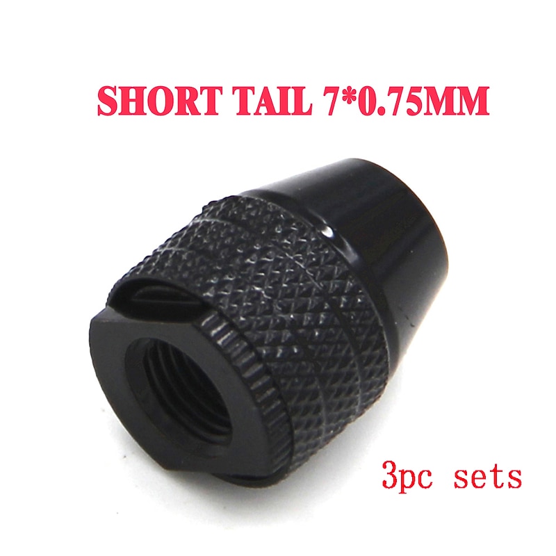 3pcs Mini Multifunctional Multi M7/M8 Keyless Drill Chuck For Rotary Tools M8X0.75 Quick Change Three-Jaw Drill Chuck3
