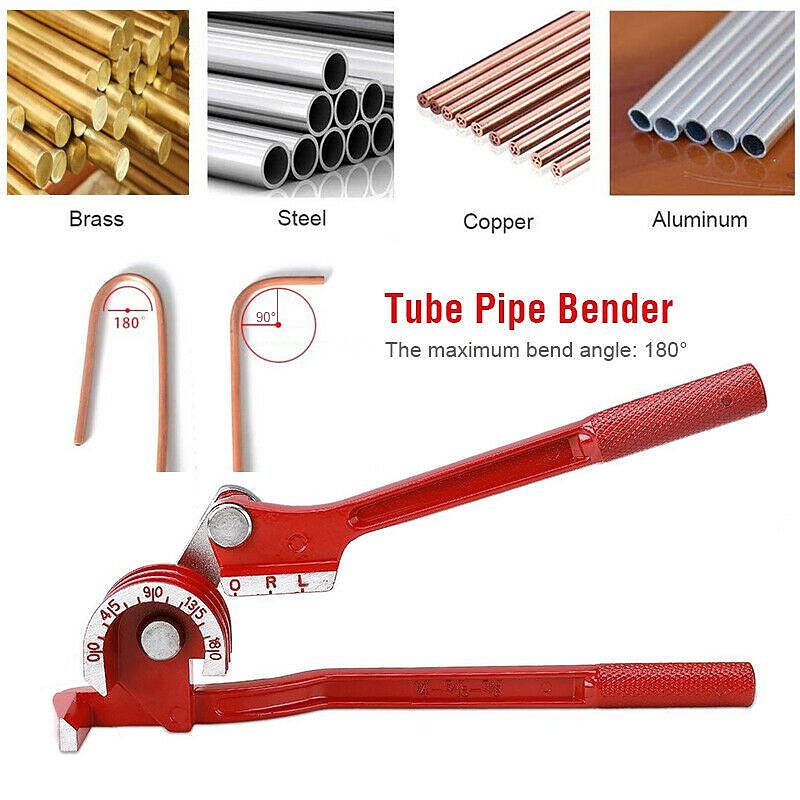90/180 Degree Three In One Hand Pipe Bender 6mm8mm10mm Copper Pipe Bender Air Conditioner Pipe Bender2