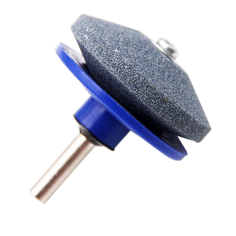 1 PCS Lawn Mower Sharpener Lawnmower Sharpener for Power Hand Drill For Power Hand Drill Knife Sharpening Stone Grindstone4