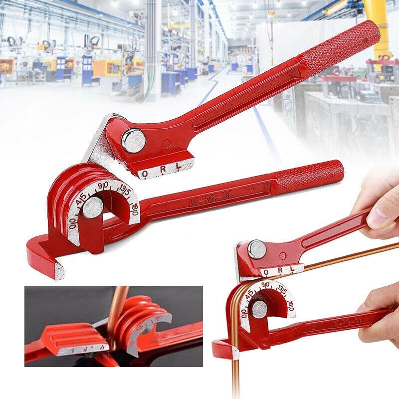 90/180 Degree Three In One Hand Pipe Bender 6mm8mm10mm Copper Pipe Bender Air Conditioner Pipe Bender