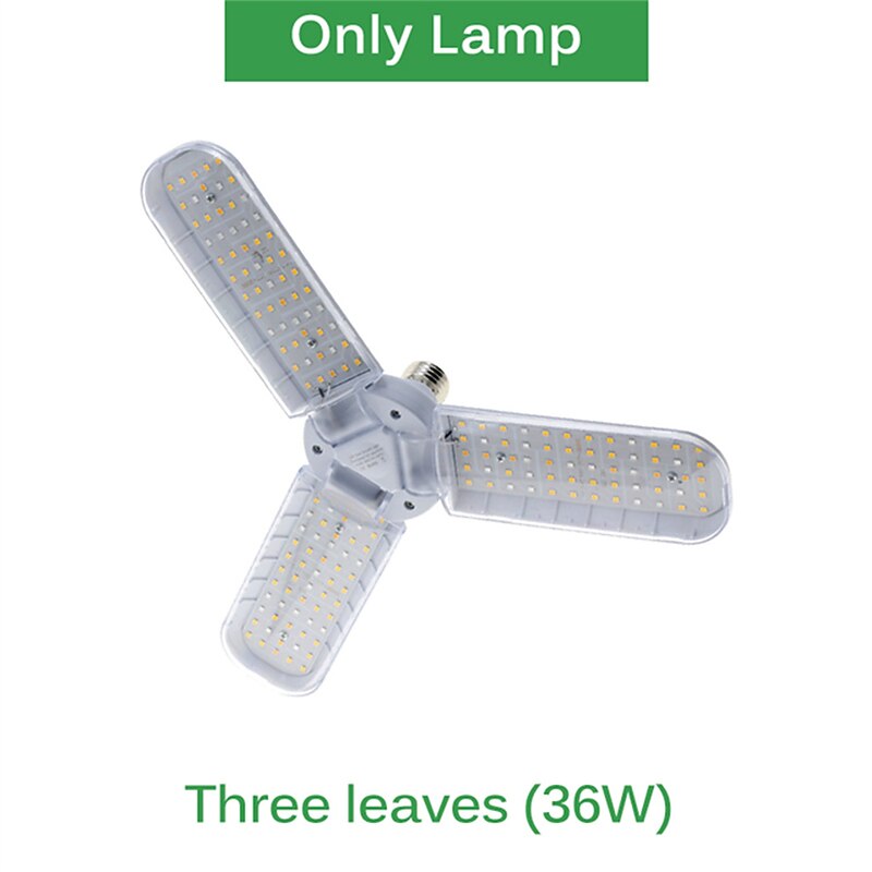 LED Grow Light Full Spectrum E27 Folding Plant Grow Light AC110V 220V Phyto Lamp For Indoor Vegetable Flower Seedling4