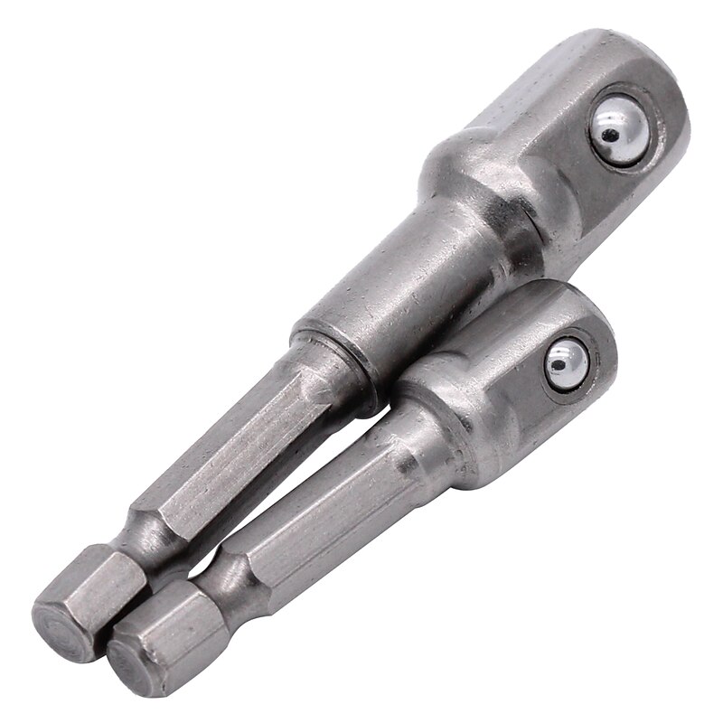 3pc/8pc 1/4 Chrome Vanadium Steel Socket Adapter Bits Set Hex Shank Extension Drill Bit Bar Hex Bit Set Power Tools2