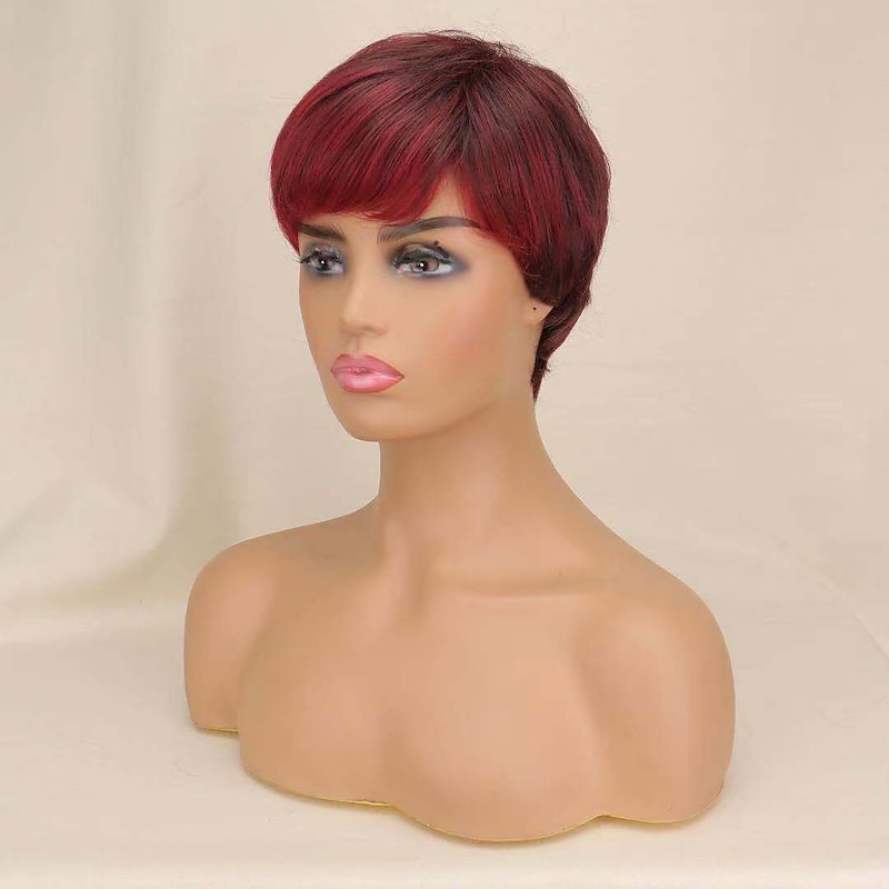 Beisd Short Hairstyles with Bangs Synthetic Wigs for Black Women Short Wigs for White Women 8 Styles Available (Beisdwig-W016)4