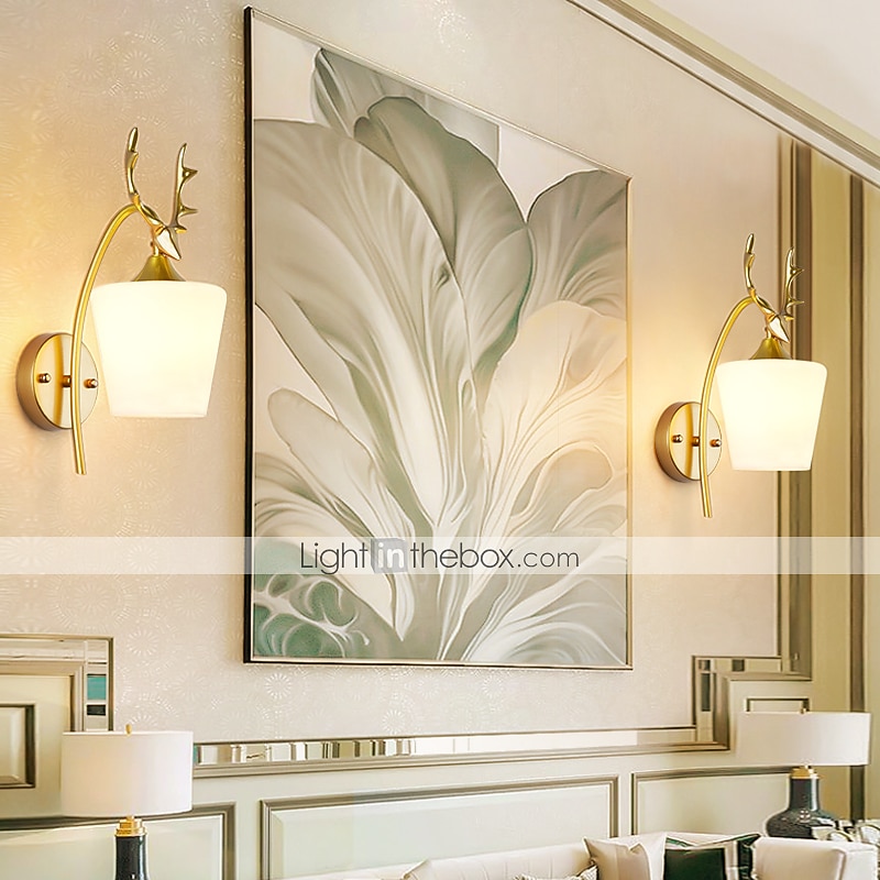 Lightinthebox Matte Creative Country Nordic Style LED Wall Lights Bedroom Kids Room Metal Wall Light 110-120V 220-240V 12 W3