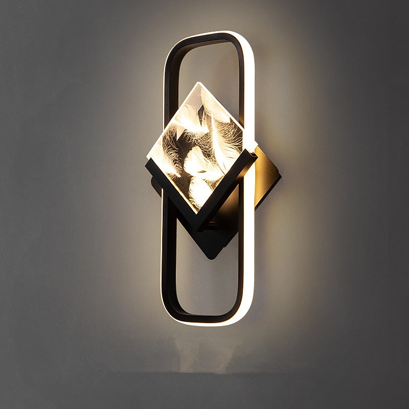 Indoor Wall Light LED Wall Lamp Bedroom Bedside Lamp Living Room Background Wall Decoration Modern Luxury Hotel Room Lamps