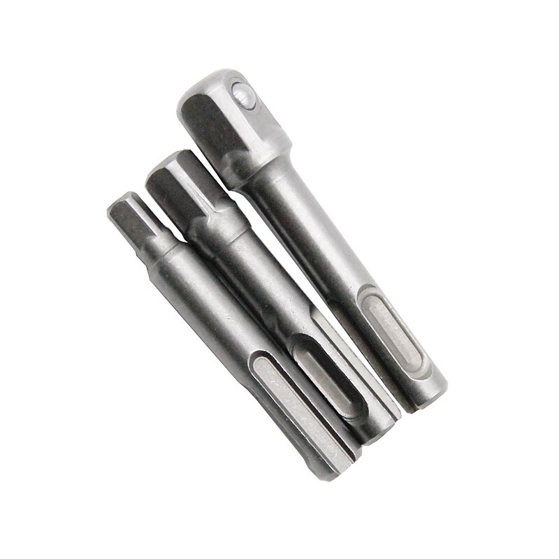 3Pcs 65mm-72mm Electric Hammer Adapter Electric Bit SDS Handle Connecting Rod Impact Drill Chuck Sleeve Adapter Tool Accessories2