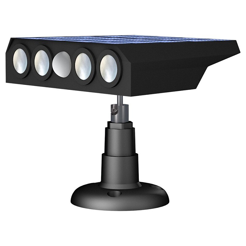 Smart Solar Flood Lights 4LED Porch Light Outdoor Street Light for Garden Courtyard Stair Step Fence Decorative Lighting4