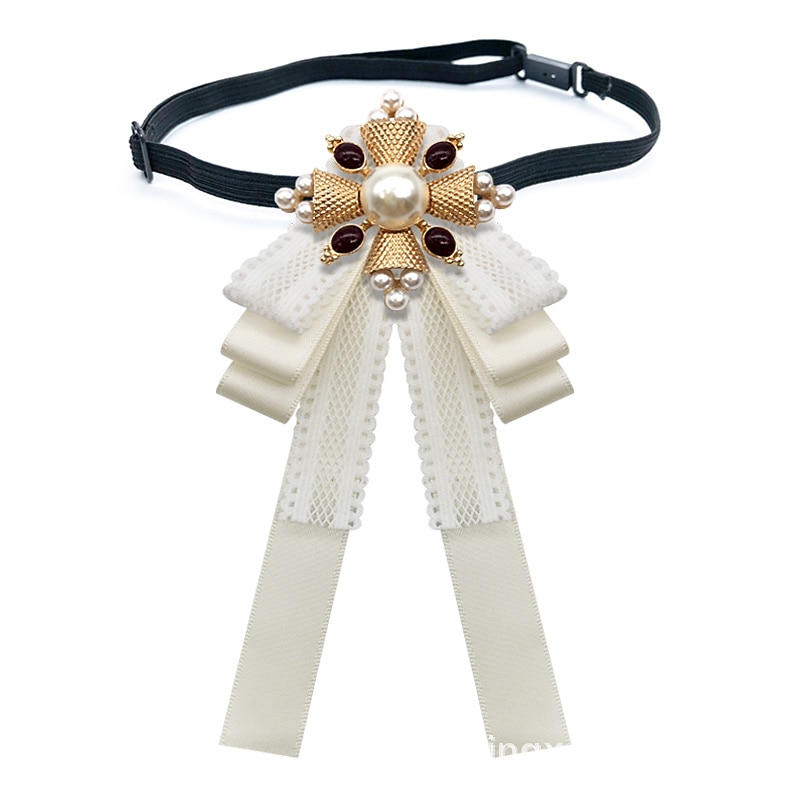 Rococo Baroque Victorian Bow Tie Edwardian Fancy Dress Women's Masquerade Party / Evening Adults' Tie-on Bows2