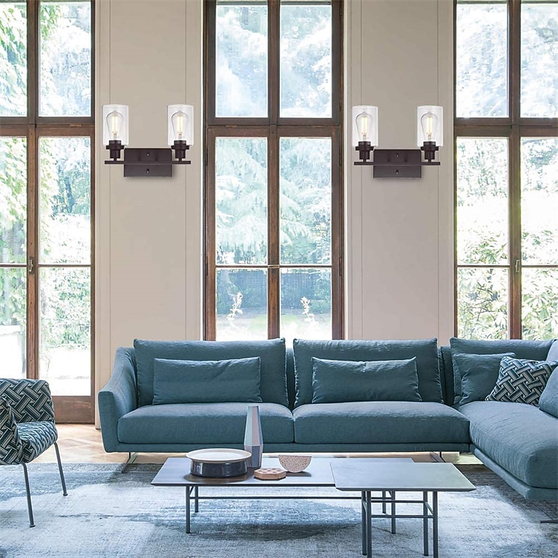 Classic Indoor Wall Light LED Vintage Industrial Style Bedroom Dining Room Living Room Metal Wall Light 220-240V