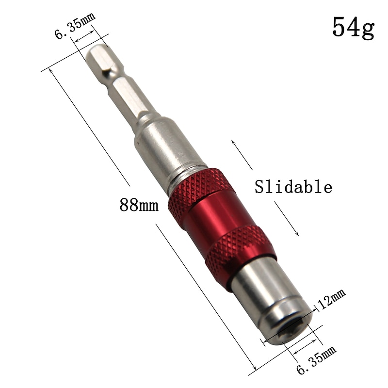 1/4 Hex Magnetic Ring Screwdriver Bits Drill Hand Tools Drill Bit Extension Rod Quick Change Holder Drive Guide Screw Drill Tip4