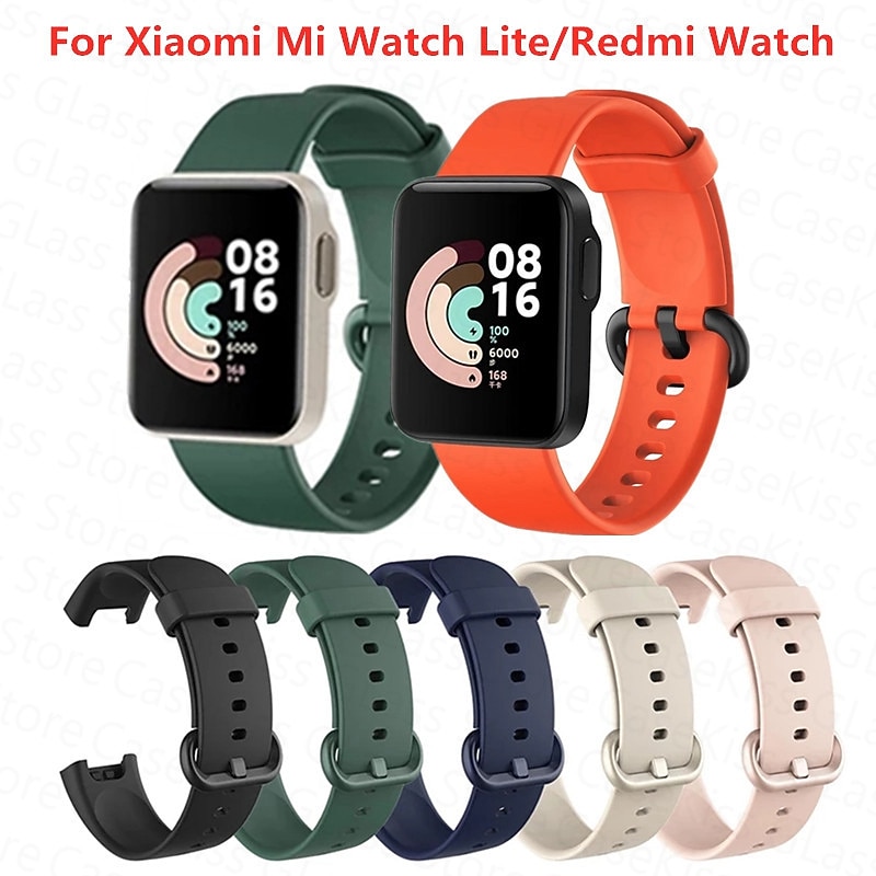 Smart Watch Band Compatible with Xiaomi Mi Watch 2 Lite, Mi Watch 1 Lite Redmi Watch 2 Lite / Watch 2 / Watch 1 Smartwatch Strap Waterproof Breathable Adjustable Fit Sport Band Replacement  Wristband